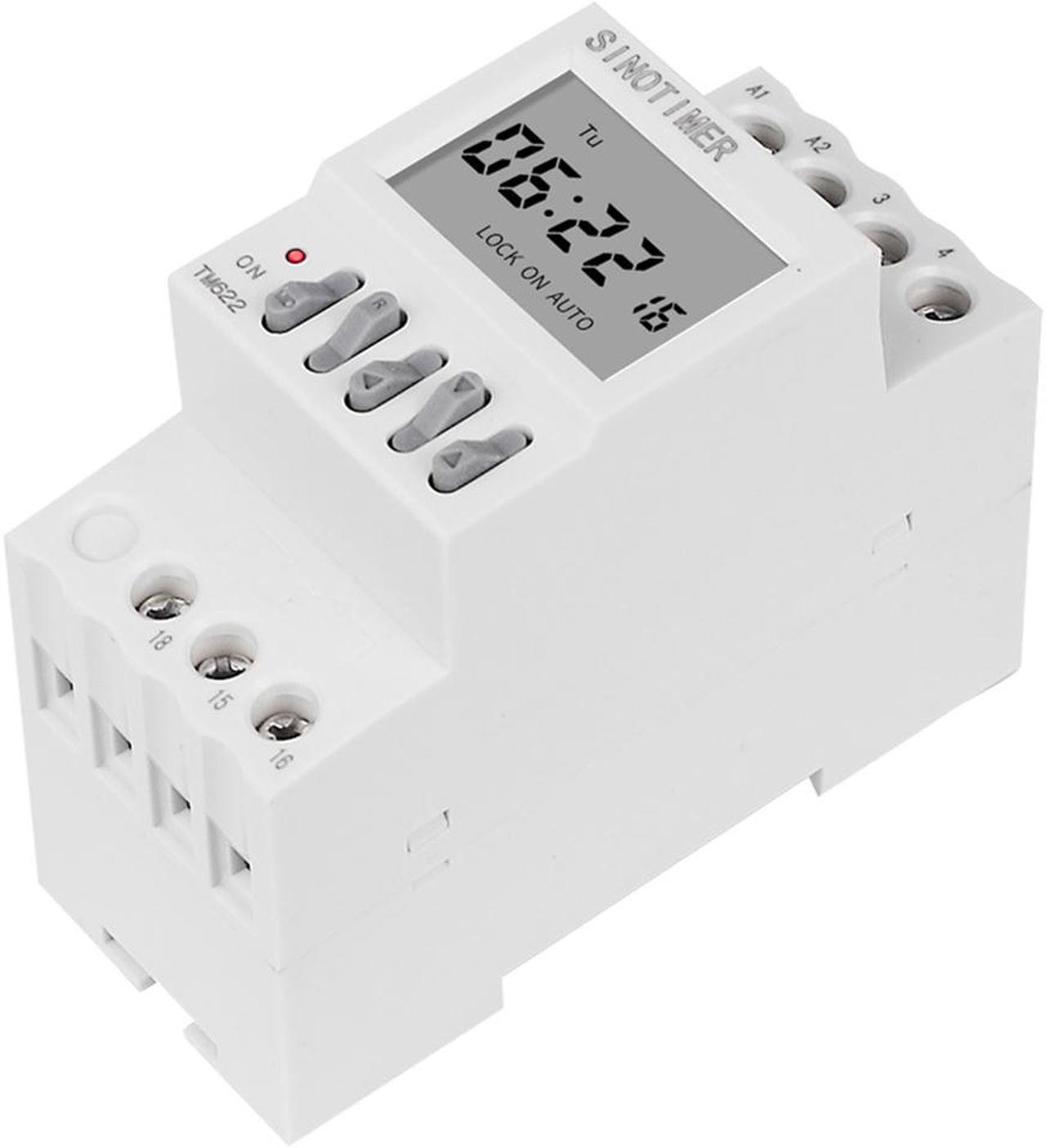 Alt view image 6 of 7 - Digital Programmable Timer Switch Programmable Digital Timer Switch Relay Control 220V Timing Socket