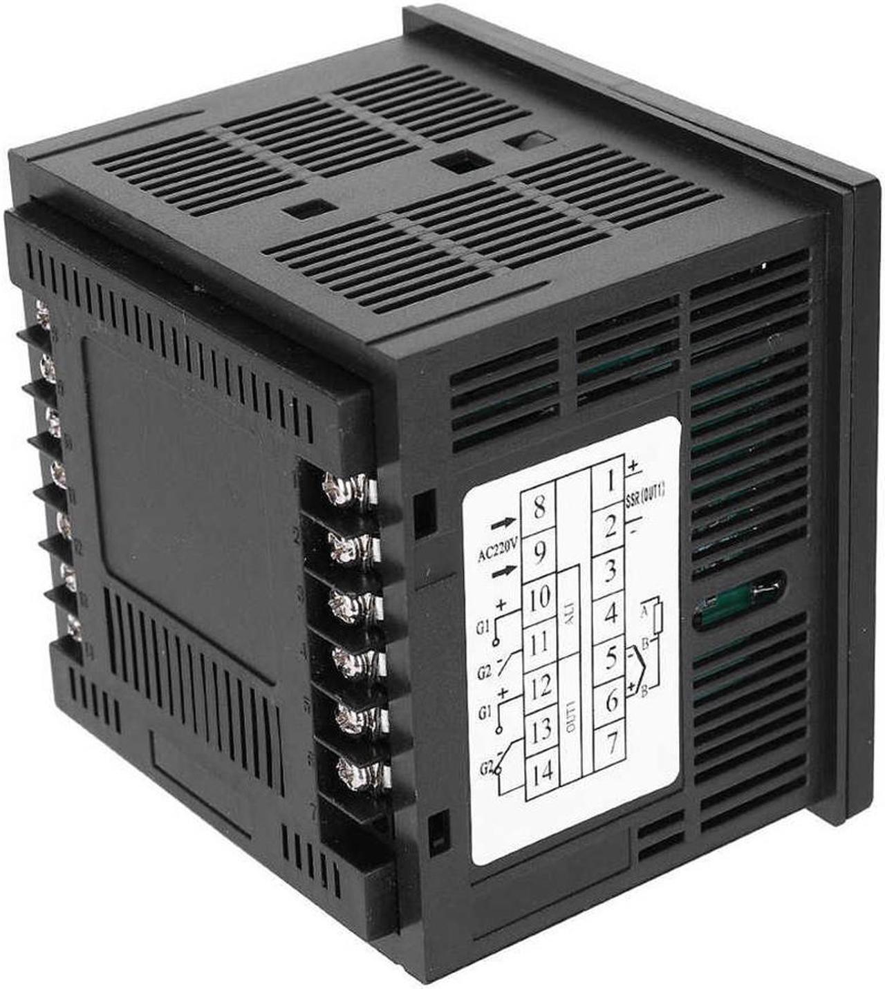 Alt view image 3 of 7 - CHB902 Thermostat Smart 0-400 Degree Digital K-Type Temperature Controller Relay/SSR Output AC180-240V