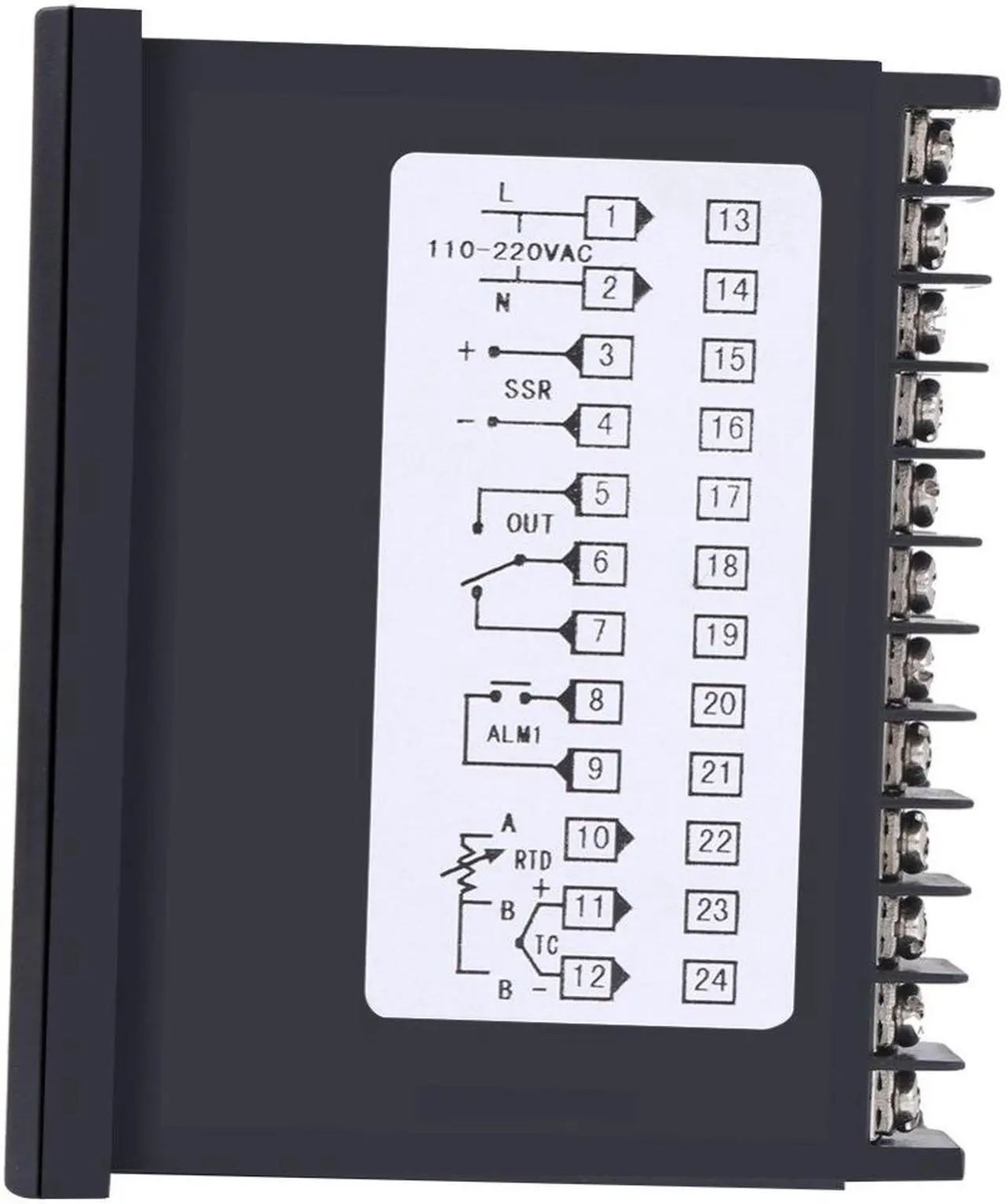 Alt view image 6 of 7 - PID Temperature Controller Digital Thermostat Relay Control Switch AC85-264V High Accuracy Smart Temperature Controller Tools