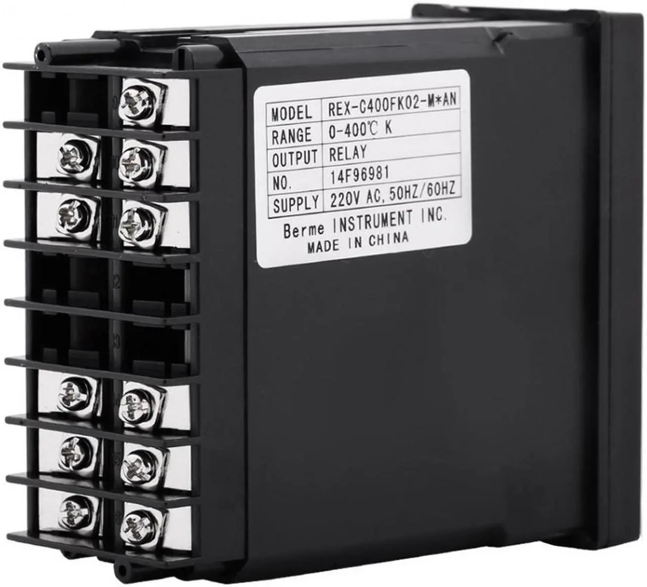 Alt view image 2 of 7 - Intelligent Temperature Controller Regulator Digital Panel Thermostat Switch AC 220V Temp Sensor Controller with Clips