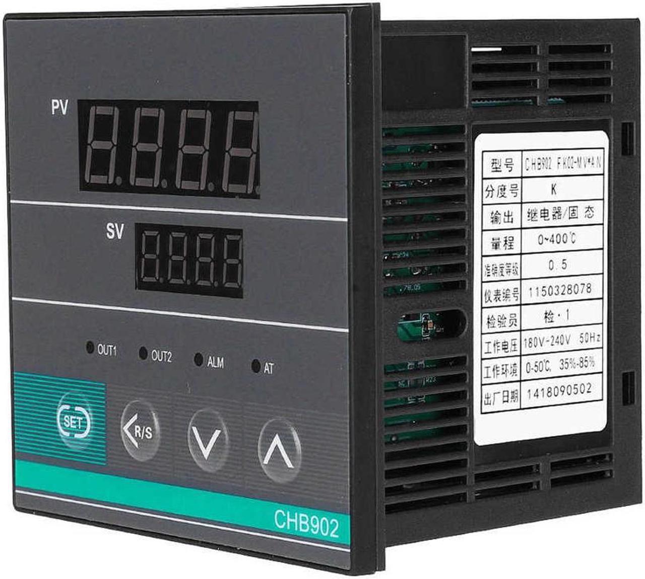 Alt view image 4 of 7 - CHB902 Thermostat Smart 0-400 Degree Digital K-Type Temperature Controller Relay/SSR Output AC180-240V