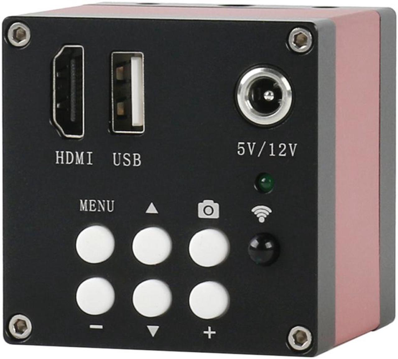 Alt view image 6 of 6 - 16MP 1080P HDMI Industrial Electronic Digital Video Microscope & 300X C-Mount Lens Support U disk Storage Video
