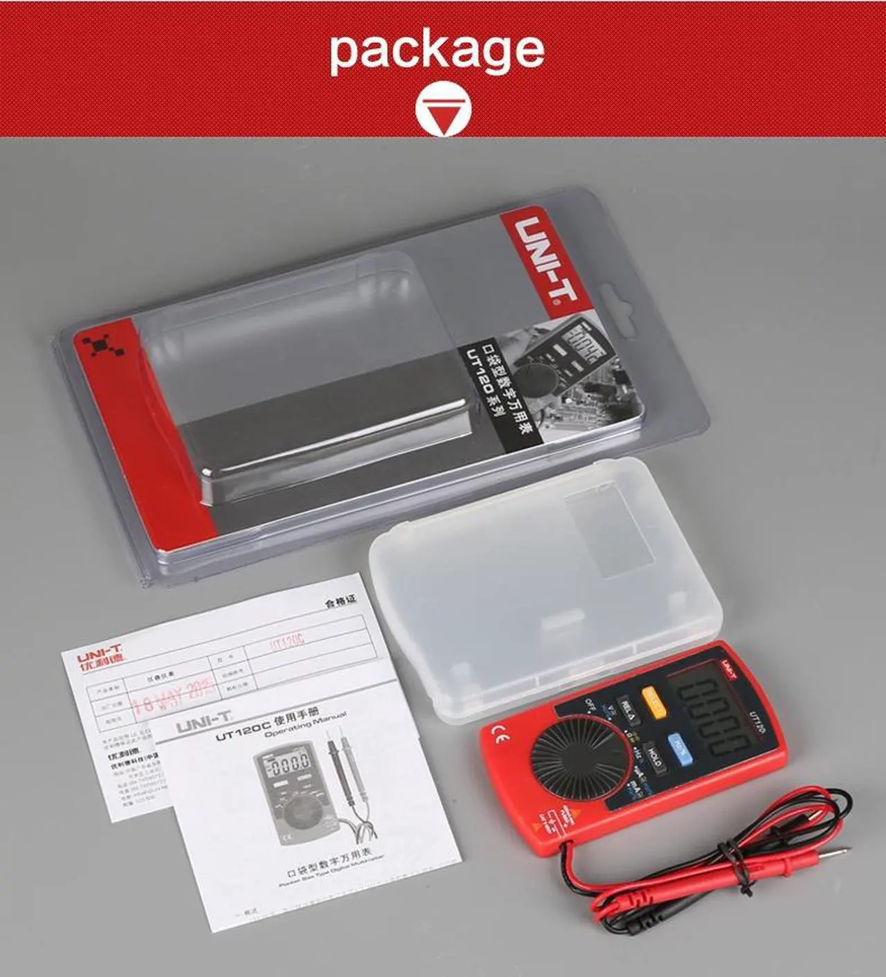 Alt view image 4 of 7 - UNI-T UT120A Pocket Size Stype Digital Multimeter Frequency Diode Auto Range Easy Carry