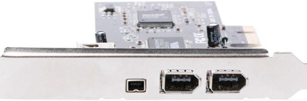 Alt view image 2 of 4 - PCI-e 1X IEEE 1394A 4 Port(3+1) Firewire Card Adapter With 6 Pin To 4 Pin IEEE 1394 Cable For Desktop PC High Quality