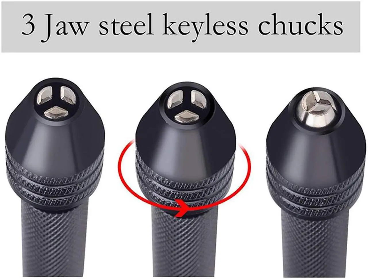 Alt view image 2 of 7 - Hand Drill Bits Set 31Pcs Hand Drill Set Precision Pin Vise Micro-Mini Twist Drill Bits For Metal Wood Delicate Manual Work