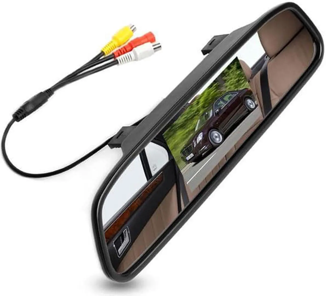 Alt view image 4 of 5 - E-PRANCE 4.3" Car Vehicle Rearview Mirror Monitor For DVD/VCR/Car Reverse Camera(DC 12V / PAL / NTSC)