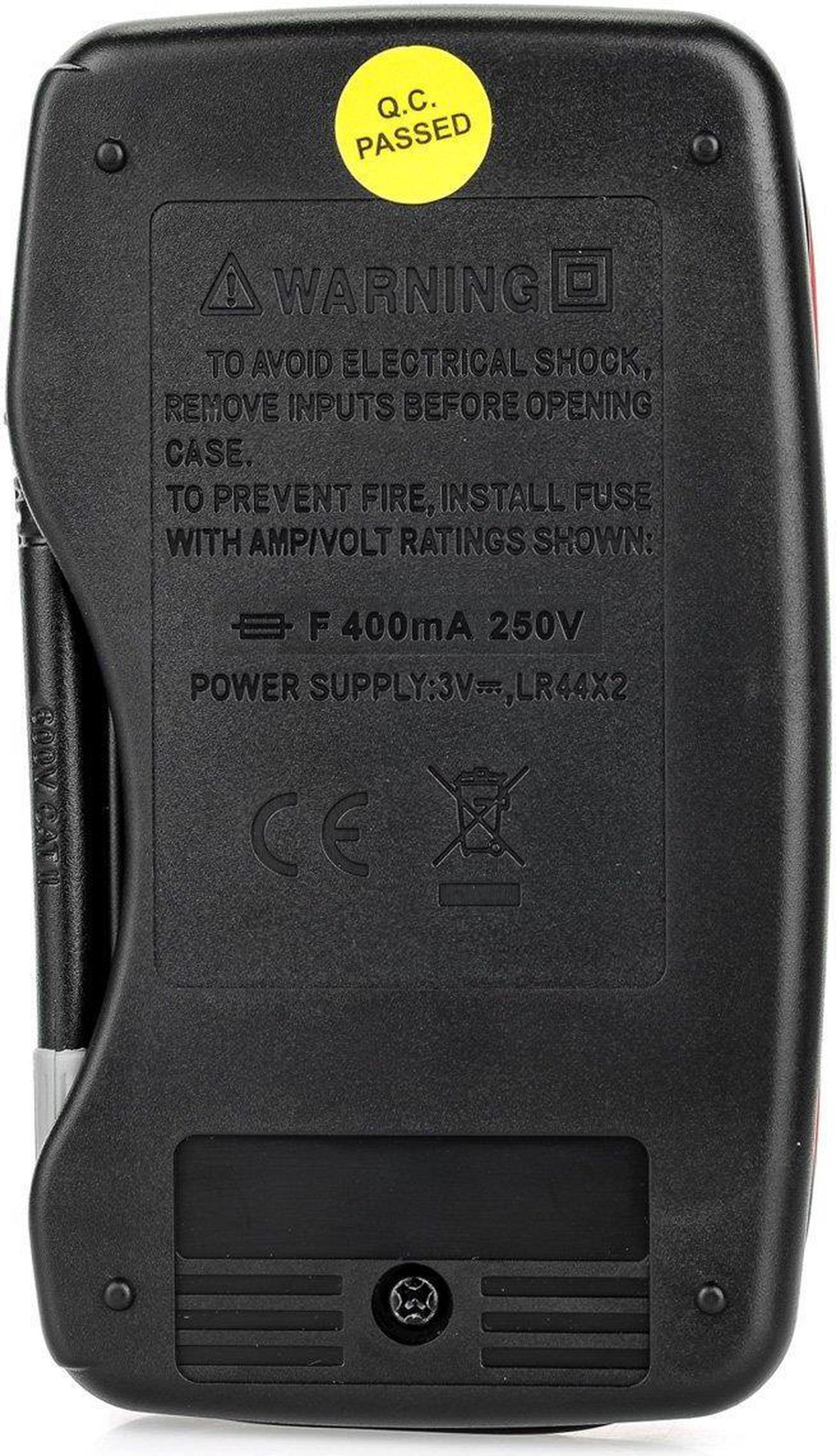 Alt view image 2 of 4 - Aimometer M320 Pocket Size Auto Range Handheld Digital Multimeter DMM Frequency Capacitance Measurement Data Hold