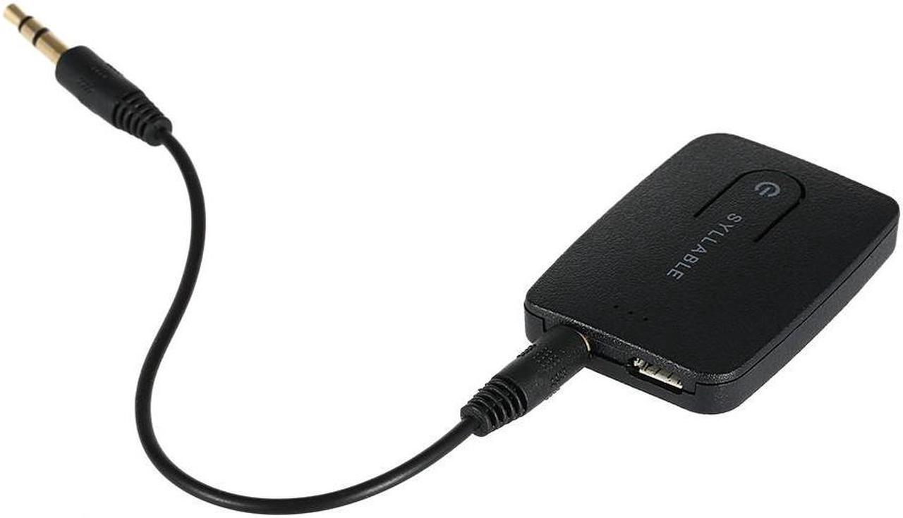 Alt view image 3 of 7 - Syllable E3 Wireless Bluetooth Audio Transmitter Stereo Bluetooth 4.0 Music Transmitter Support Connecting Bluetooth Headphones to Non-Bluetooth Source for 3.5mm Aux Cable USB Audio Devices