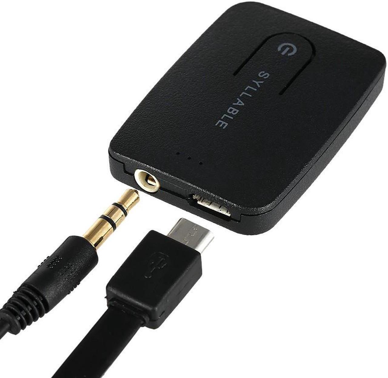 Main image of Syllable E3 Wireless Bluetooth Audio Transmitter Stereo Bluetooth 4.0 Music Transmitter Support Connecting Bluetooth Headphones to Non-Bluetooth Source for 3.5mm Aux Cable USB Audio Devices