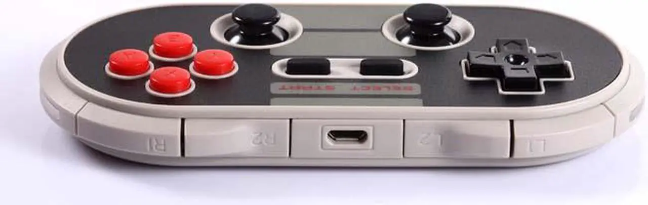 Alt view image 4 of 7 - 8Bitdo NES30 PRO Wireless Bluetooth Gamepad Controller Dual Classic Joystick Fidget Spinner for IOS, Android, Windows Mac OSX