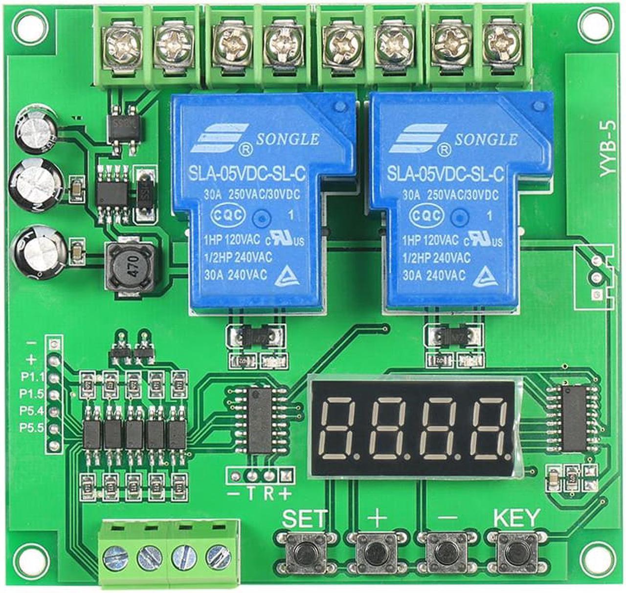 Main image of 12V/24V 2-Channel Motor Driver Shield Board 30A LED Relay Module for Arduino Raspberry Pi