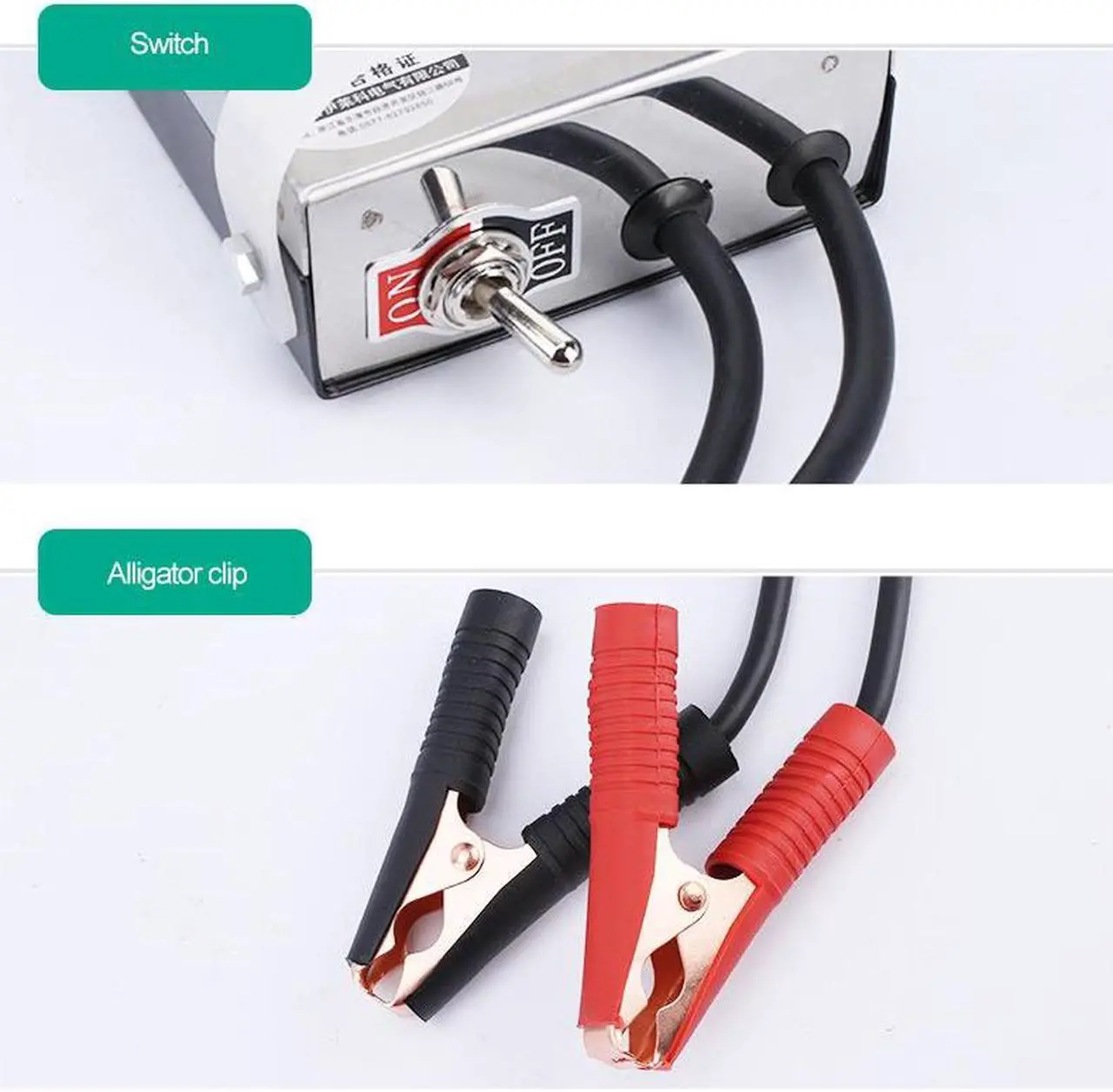 Alt view image 2 of 4 - ELECALL Digital Battery Tester BT-54C 12V 60A Automotive/ Car Battery Tester/ Alternator Check Battery Detector