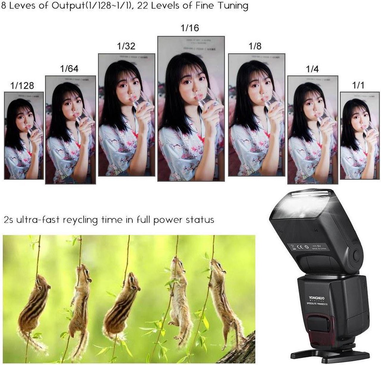 Alt view image 5 of 7 - YONGNUO YN565EX III Wireless TTL Flash Speedlite Firmware Update for Canon Support YN600EX-RT II YN568EX III updated YN565EX II