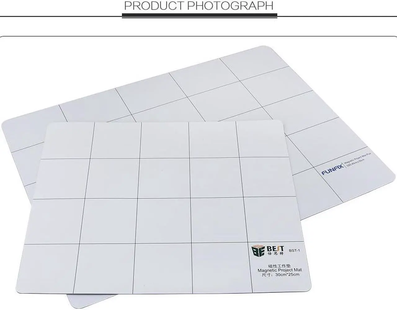 Alt view image 2 of 6 - White Heat Insulation Silicone Pad Maintenance Platform BGA Soldering Repair Station Hot Gun Partner - 40*30cm