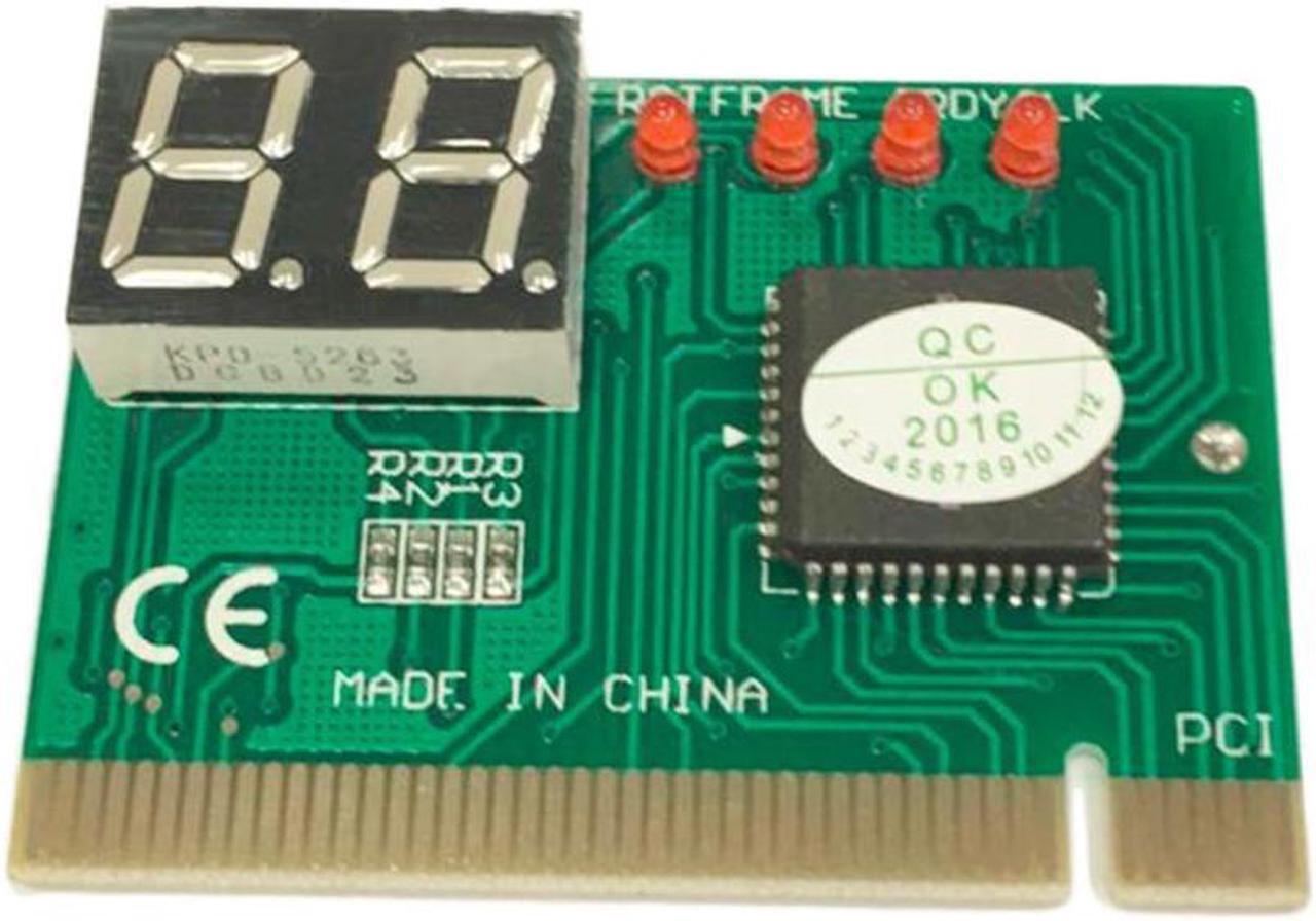 Main image of PC PCI Diagnostic Card Motherboard Analyzer Tester Post Analyzer Checker Computer Analysis PCI POST Card Motherboard 2-Digit
