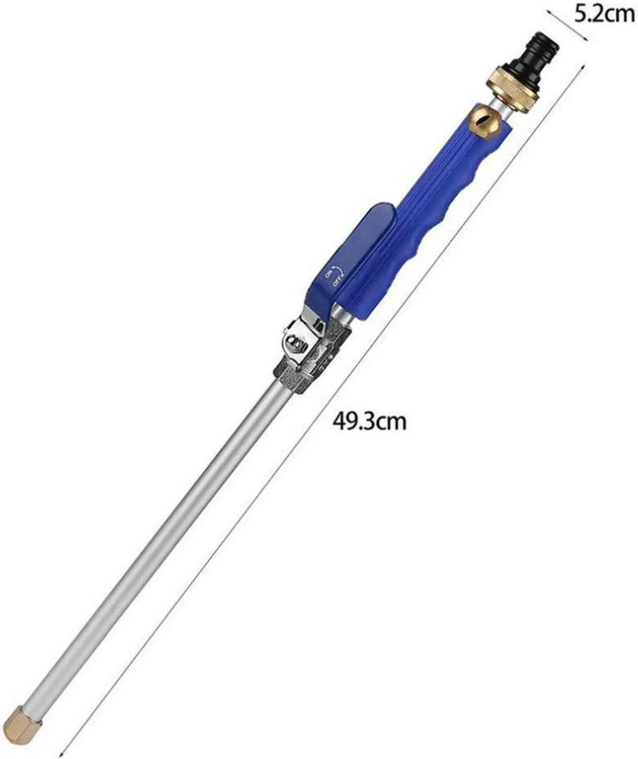 Alt view image 4 of 5 - High Pressure Washer Spray Gun Spay Water Hose Garden Car Washing Cleaning Distance 15M