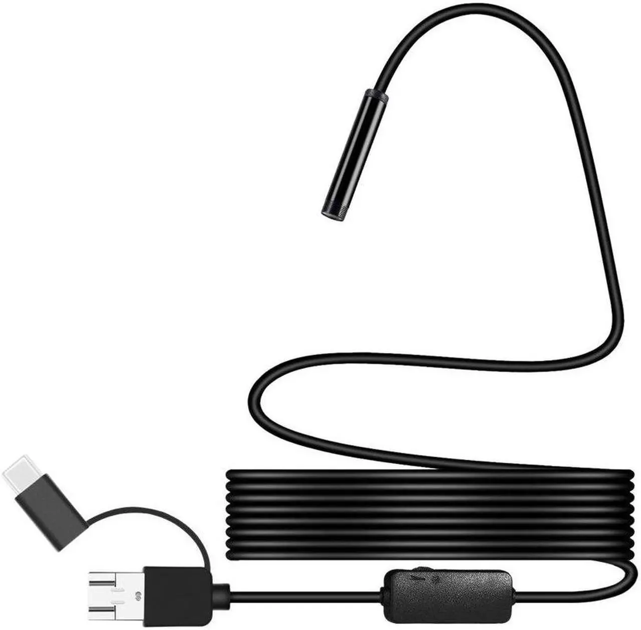 Main image of 8mm Snake Scope Endoscope Waterproof Inspection HD Camera Boroscope For Andorid Windows Mac OS - 2M