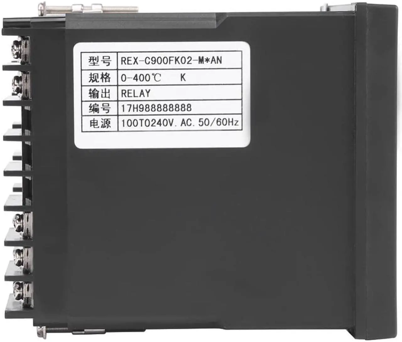 Alt view image 7 of 7 - Digital PID Temperature Controller Thermometer Relay Output AC100-240V