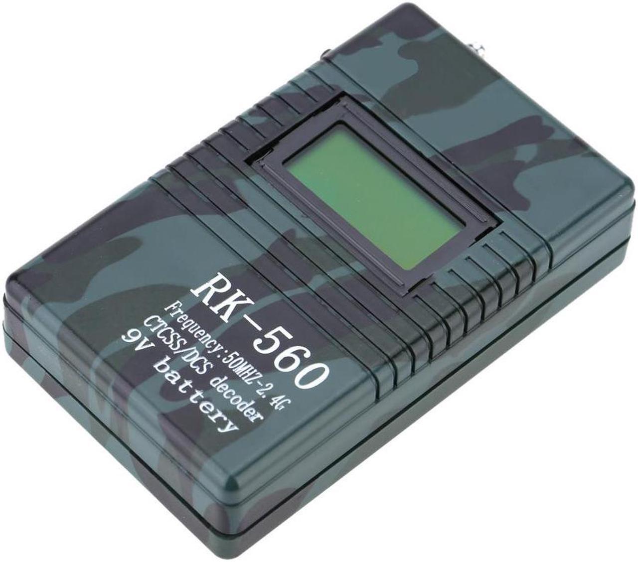 Main image of Accurate RK560 50MHz-2.4GHz Portable Handheld Frequency Counter DCS CTCSS Radio Testing Frequency Meter Counter