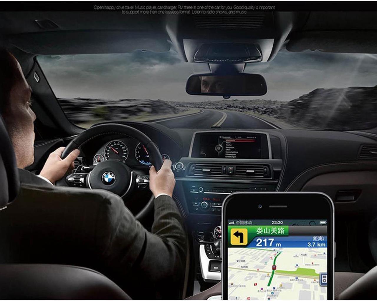 Alt view image 6 of 7 - Car LCD Bluetooth MP3 Music Player Kit Auto Radio Player Hands-free FM Transmitter Charger for Phones Extend MP3 USB TF