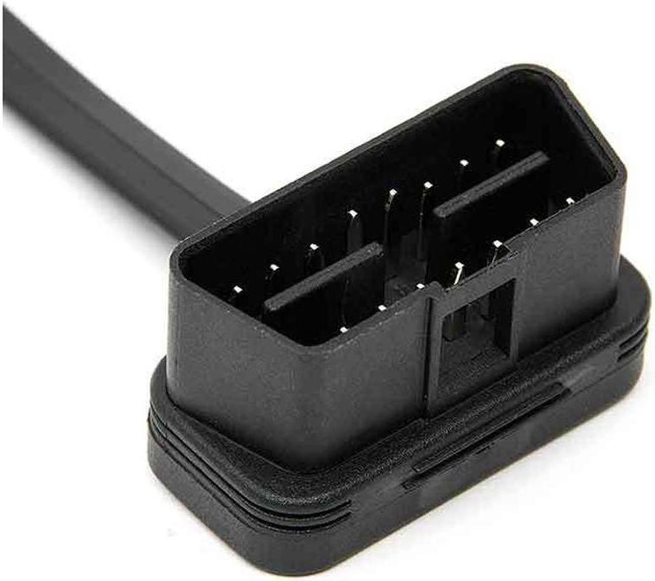 Alt view image 3 of 4 - High Quality OBD Extension Cable with Switch Turn On / Off Line Connector for ELM 327 V 1.5 V 2.1 OBD2 Scanner ELM327 V1.5 V2.1