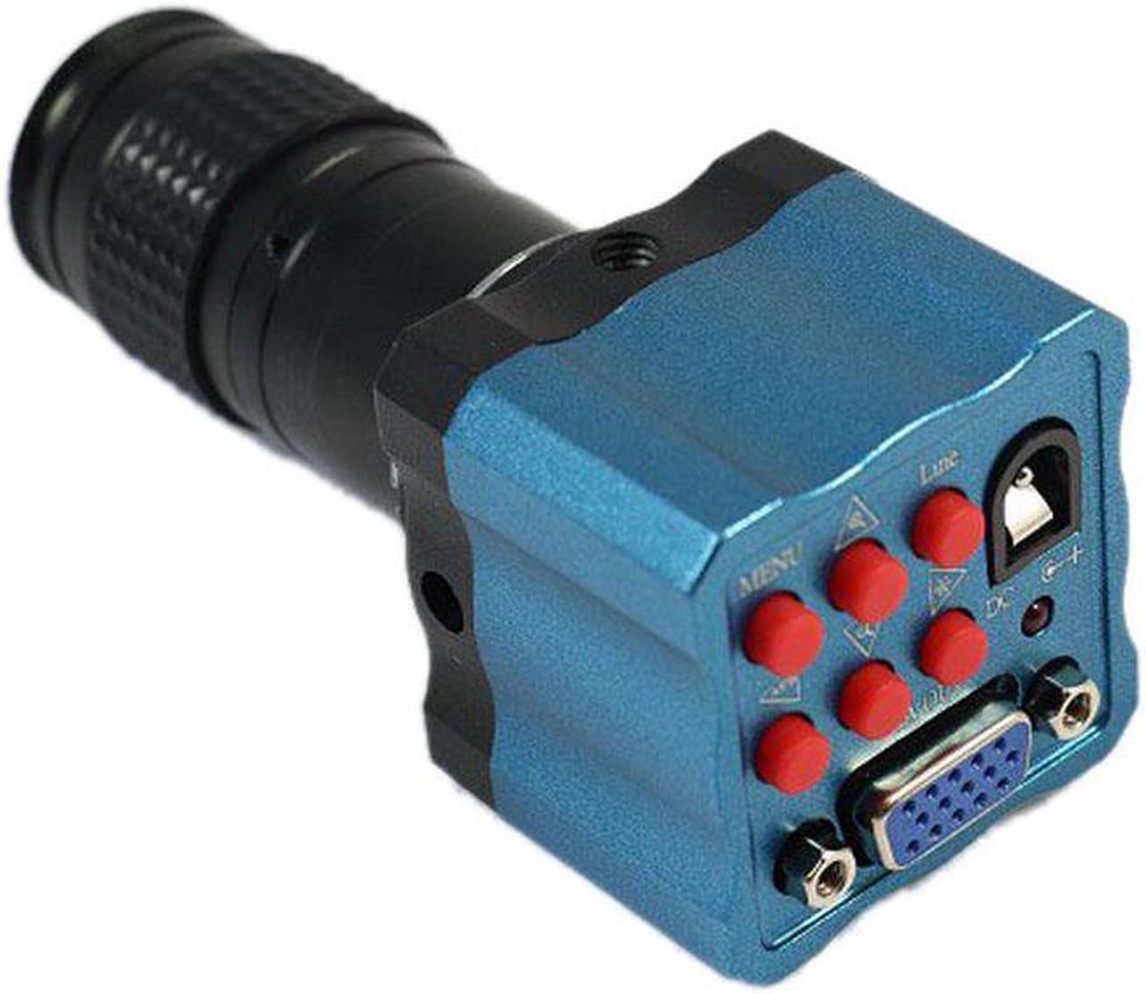 Main image of Mini Digital Microscope Optical Lens Industrial Camera 5x-100x Magnification VGA Output Camera