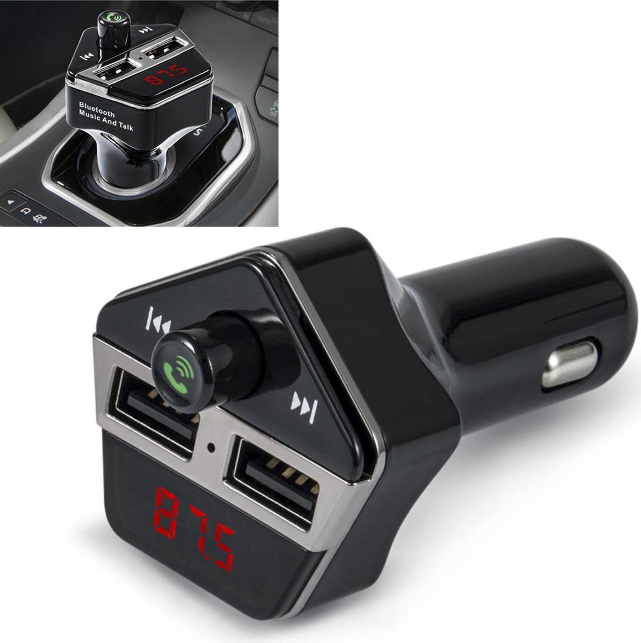 Main image of Car LCD Bluetooth MP3 Music Player Kit Auto Radio Player Hands-free FM Transmitter Charger for Phones Extend MP3 USB TF