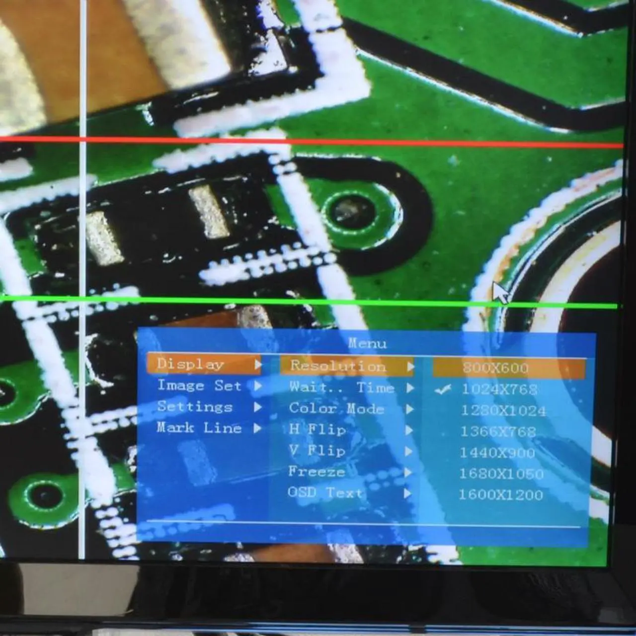 Alt view image 4 of 6 - 2.0MP HD Digital VGA Industrial Microscope Camera Magnifier VGA Output for PCB Lab Mouse Control