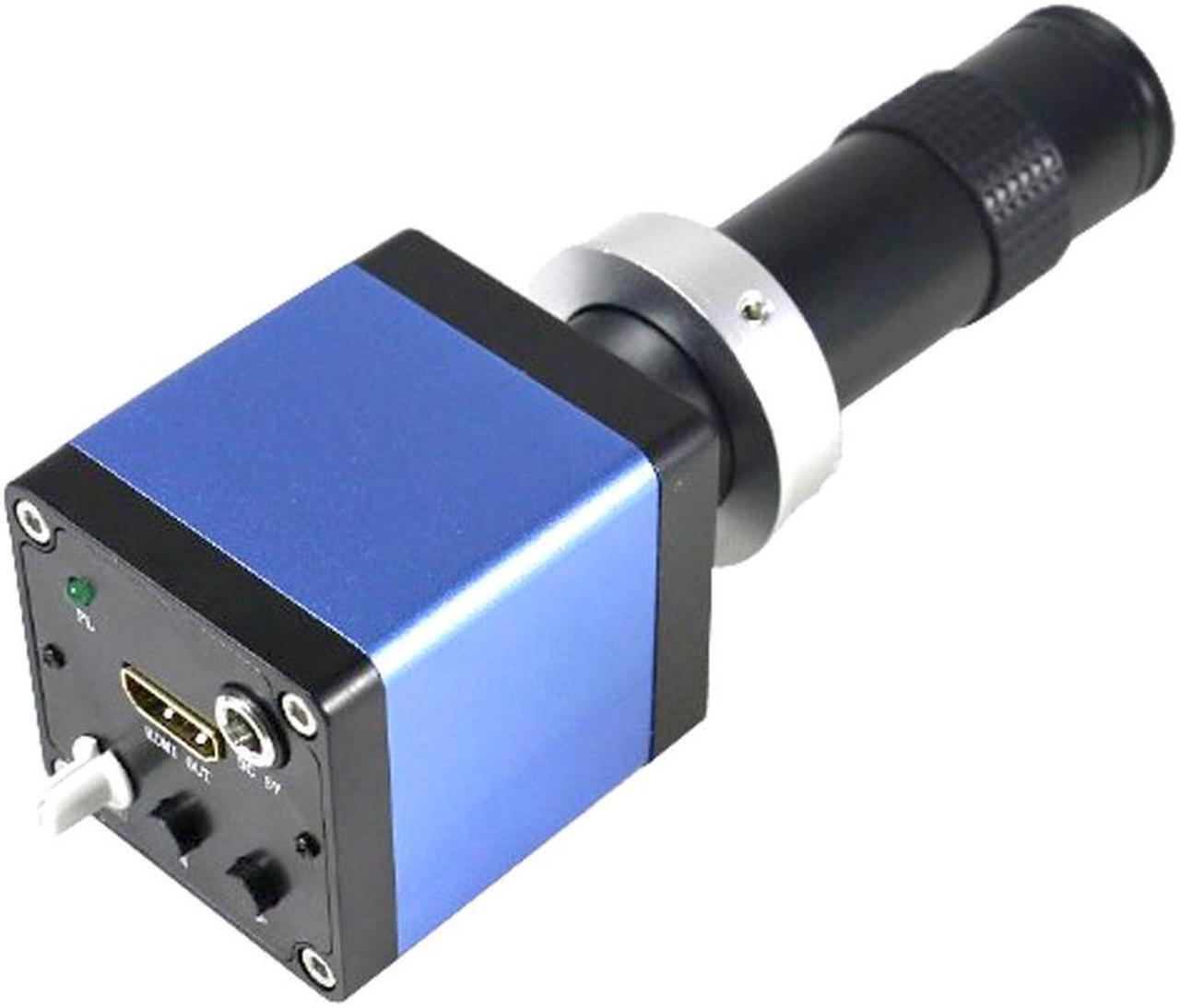 Alt view image 3 of 3 - New High Speed HDMI Digital Industry Microscope Camera & 120X C-Mount Optical Lens Ultra-long-range observation