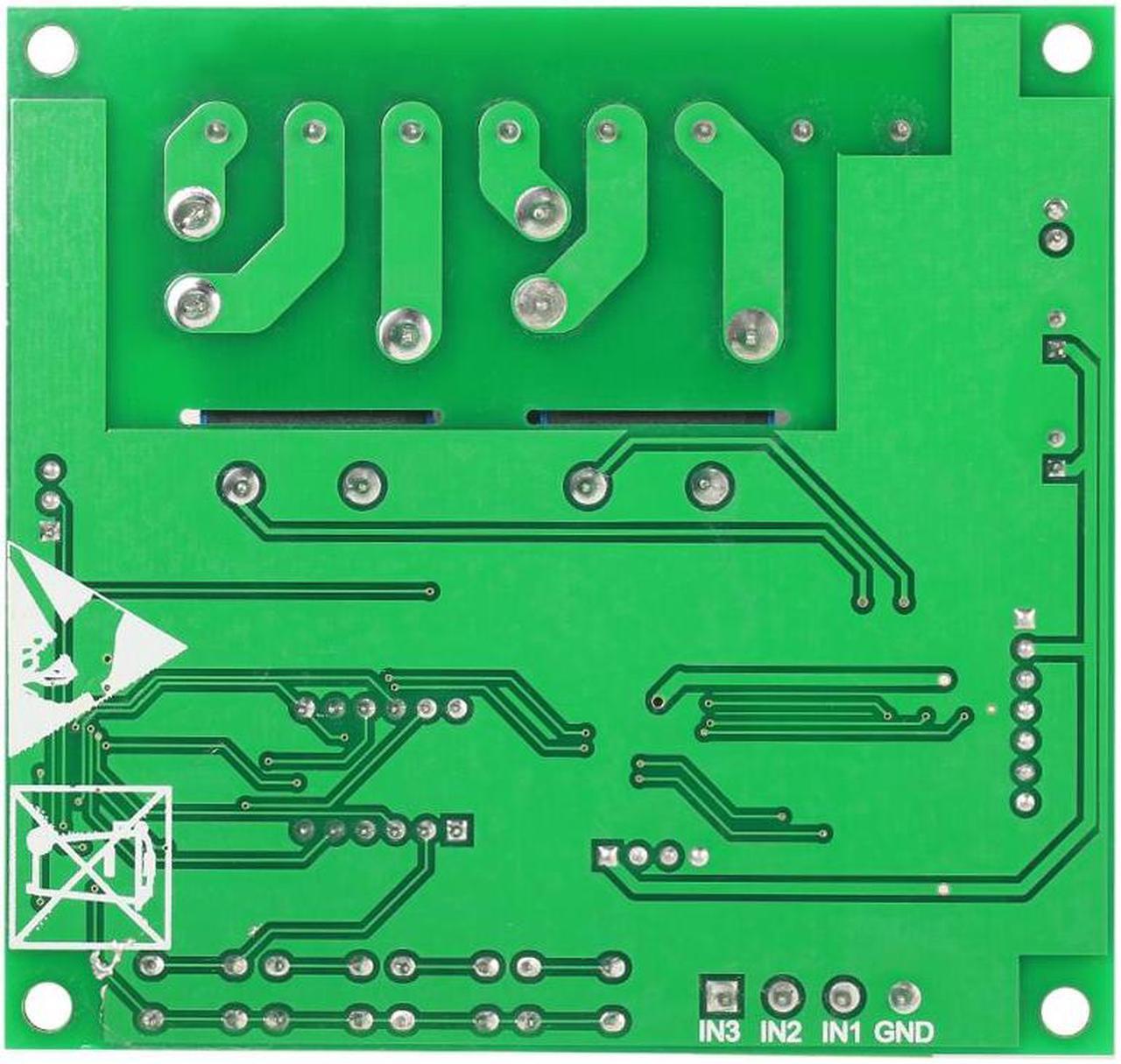 Alt view image 2 of 5 - 12V/24V 2-Channel Motor Driver Shield Board 30A LED Relay Module for Arduino Raspberry Pi