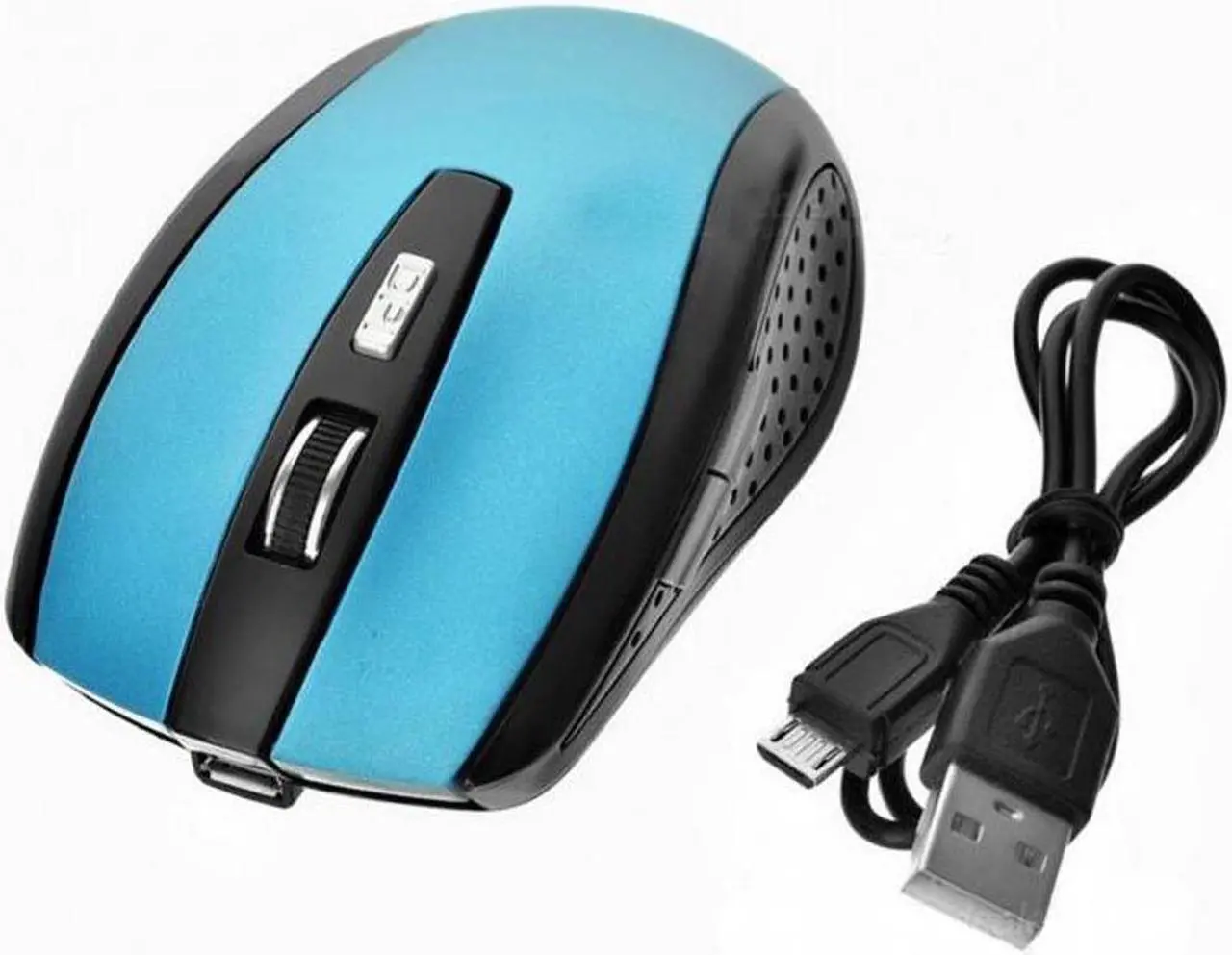 Alt view image 3 of 3 - Bluetooth Wireless Mouse 1600/1200/800dpi DPI for Laptop Notebook - Blue