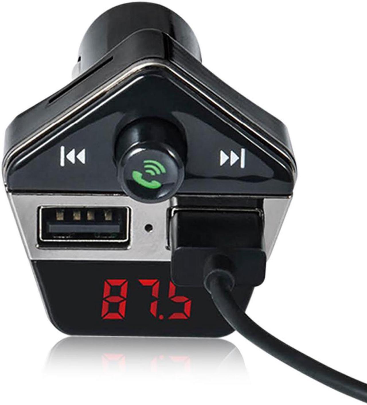 Alt view image 5 of 7 - Car LCD Bluetooth MP3 Music Player Kit Auto Radio Player Hands-free FM Transmitter Charger for Phones Extend MP3 USB TF