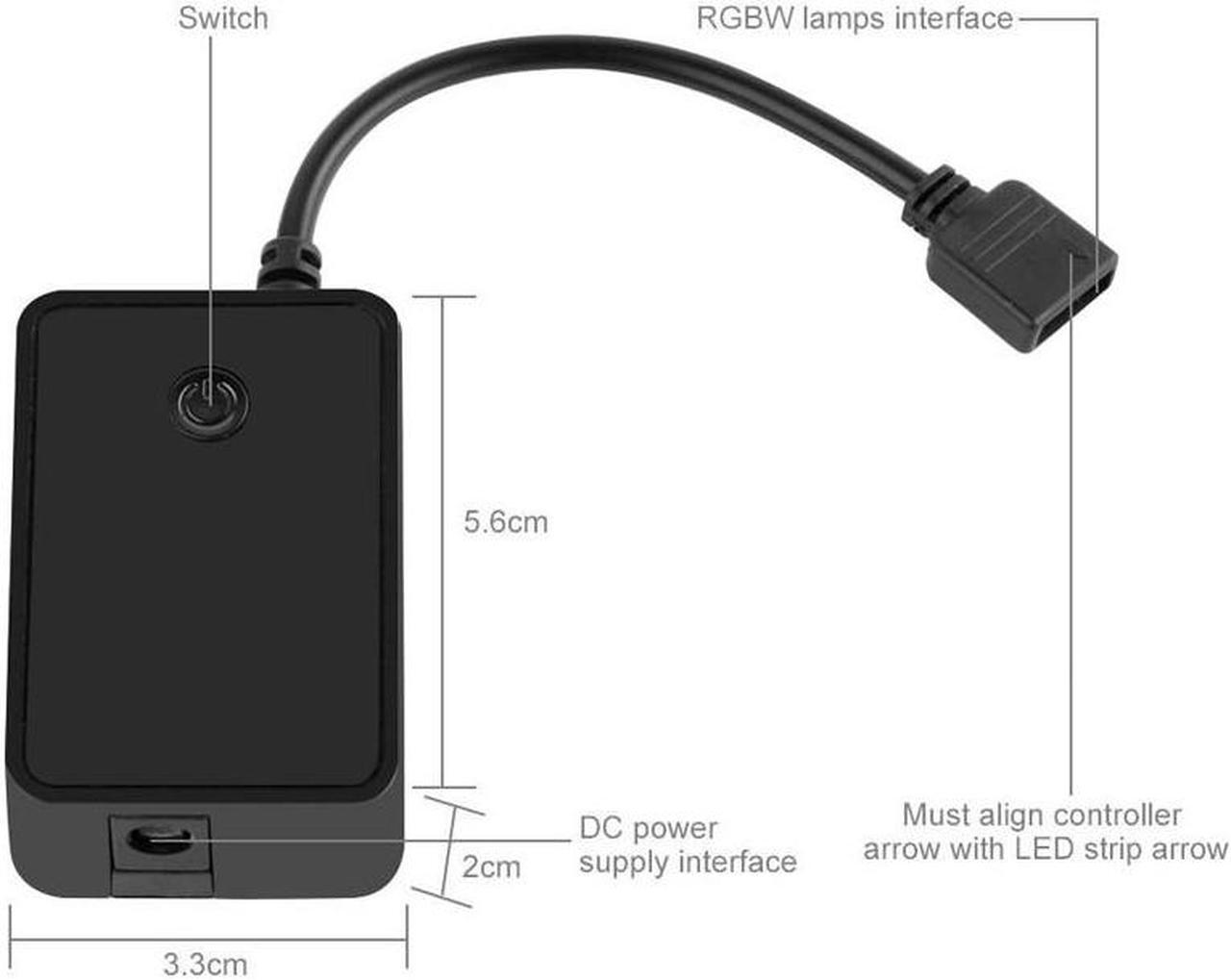 Alt view image 3 of 4 - Mini Wifi RGBW LED Strip Controller