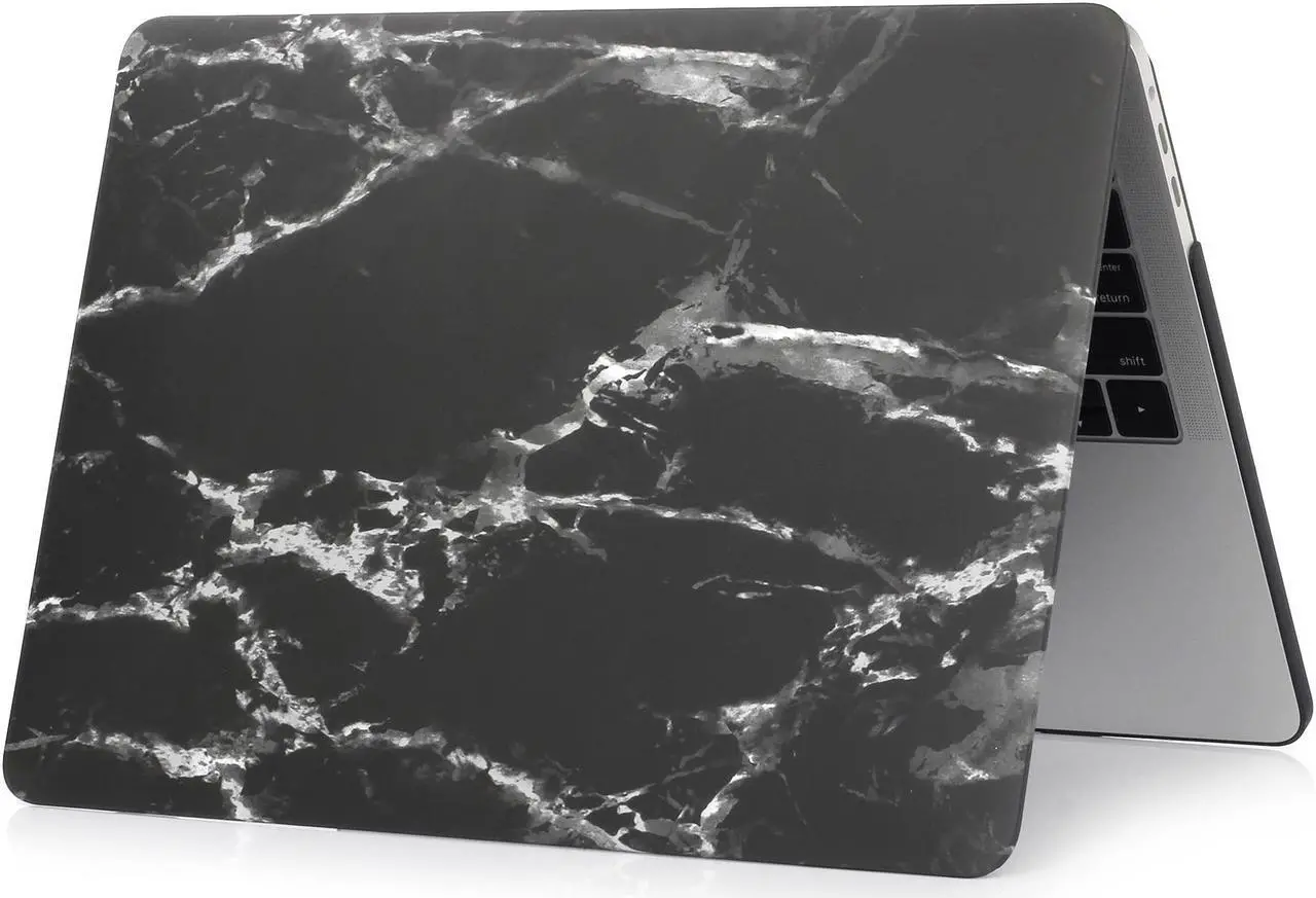 Alt view image 2 of 2 - Marble Texture PC Hard Case for MacBook Pro 13.3 inch- Black & White