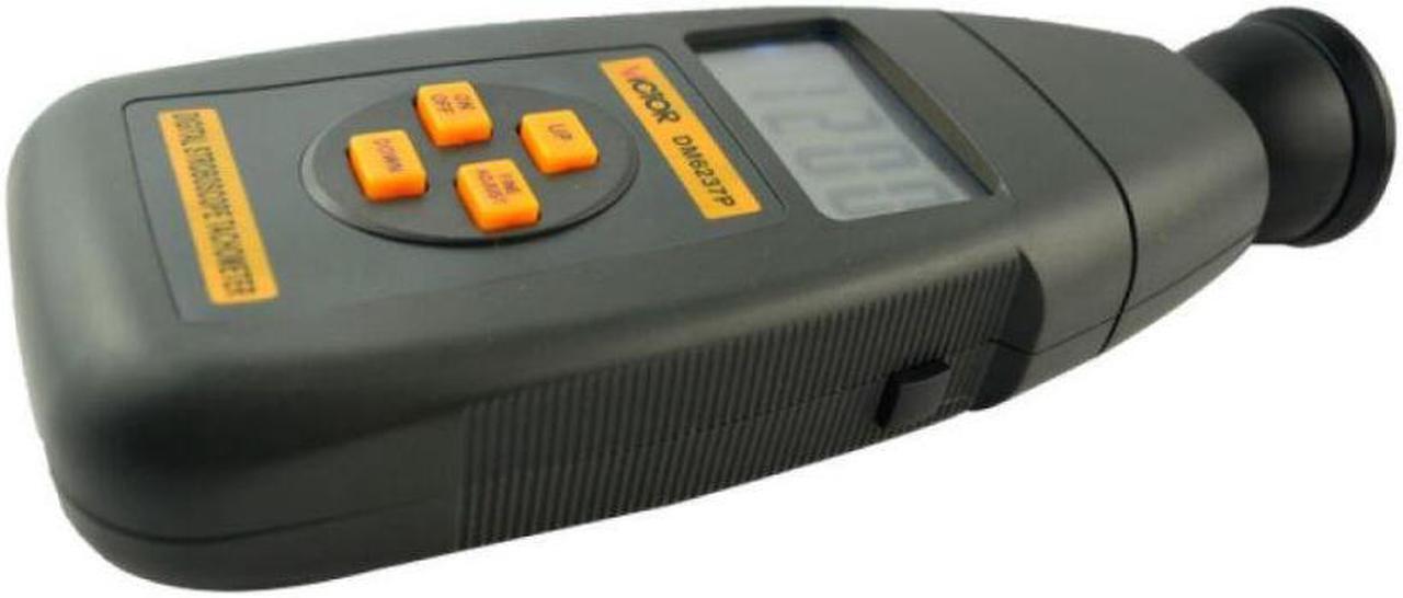 Alt view image 3 of 5 - VICTOR DM6237P Digital Stroboscope Tachometer 60 to 19999RPM measuring range VC DM6237P VC 6237P Tachometer