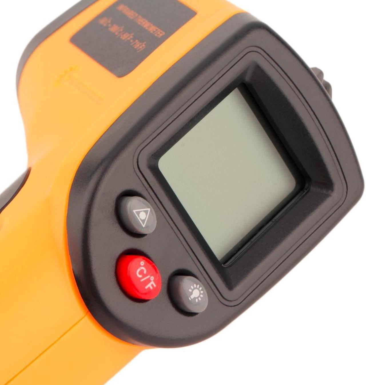 Alt view image 6 of 6 - Benetech GM320 Laser LCD Digital IR Infrared Thermometer Temperature Meter Gun Point -50~330 Degree Non-Contact Thermometer Hot