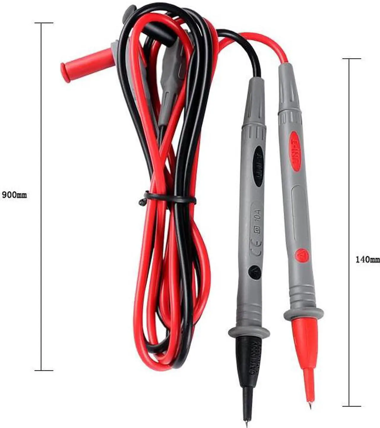 Alt view image 2 of 4 - UT803 Double Insulation Needle Tip Probe Test Leads Pin Digital Multimeter Multi Meter Tester Lead Probe Wire Pen Cable