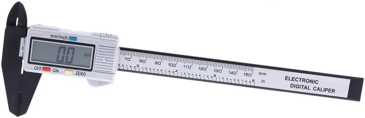 Alt view image 2 of 7 - 6" professional Digital Gauge Vernier Caliper Fiberglass Electronic Callipers feeler gauge LCD paquimetro 150mm Measuring Tool