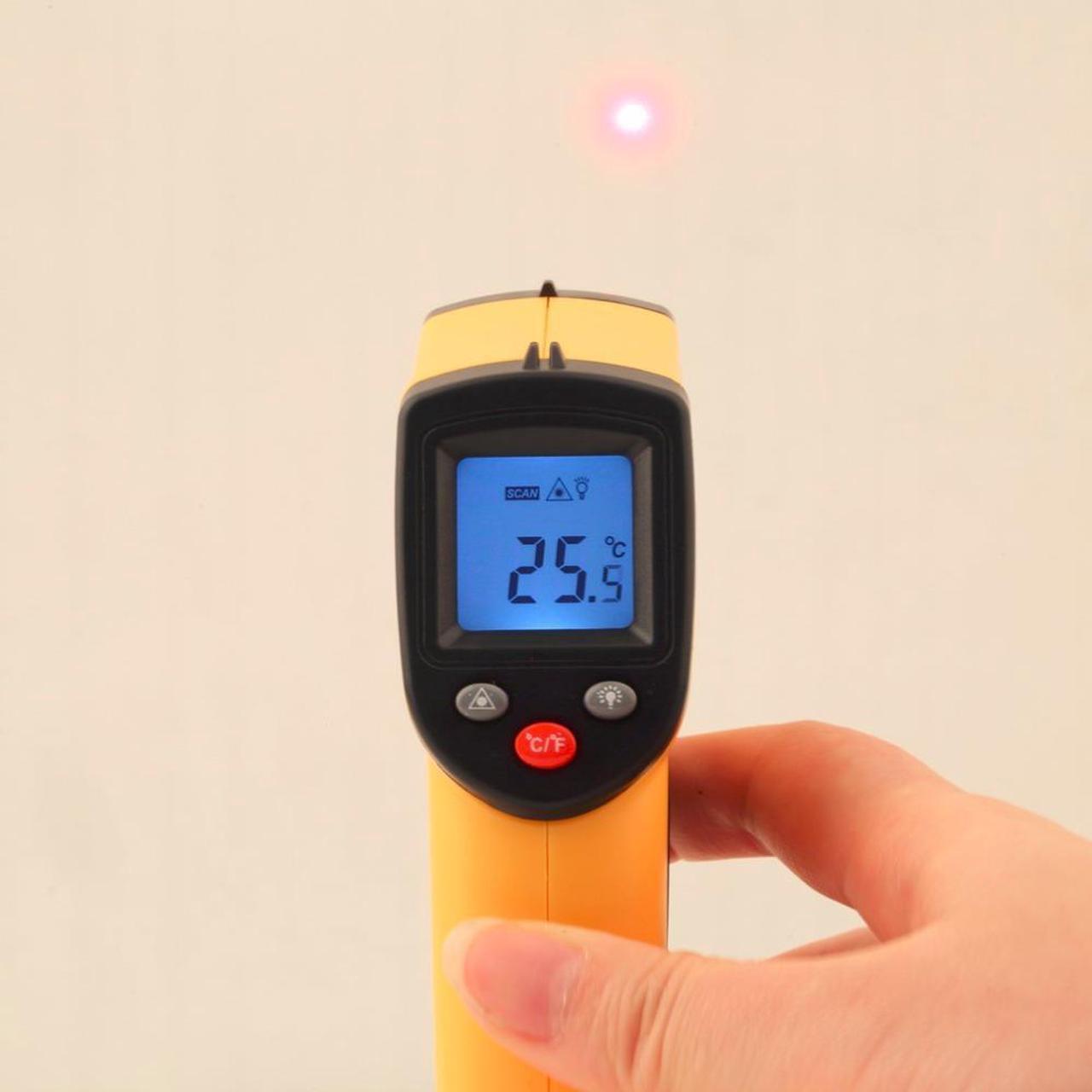 Alt view image 2 of 6 - Benetech GM320 Laser LCD Digital IR Infrared Thermometer Temperature Meter Gun Point -50~330 Degree Non-Contact Thermometer Hot