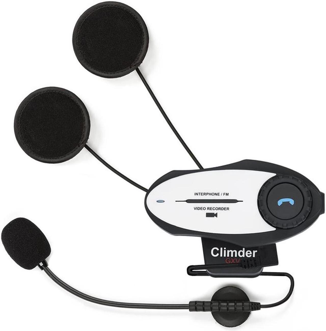 Main image of 2017 New Motorcycle Helmet Bluetooth Intercom Headset 720P Video Recorder Sports Camera Interphone Handsfree FM Radio