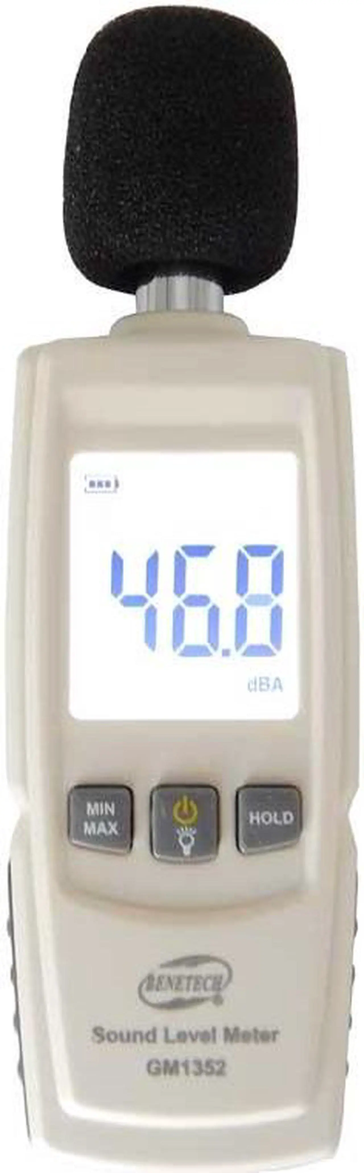 Alt view image 2 of 6 - 30-130dB Digital sound Level Meter Noise Tester GM1352 in Decibels LCD Screen Noisemeter With Blister Pack