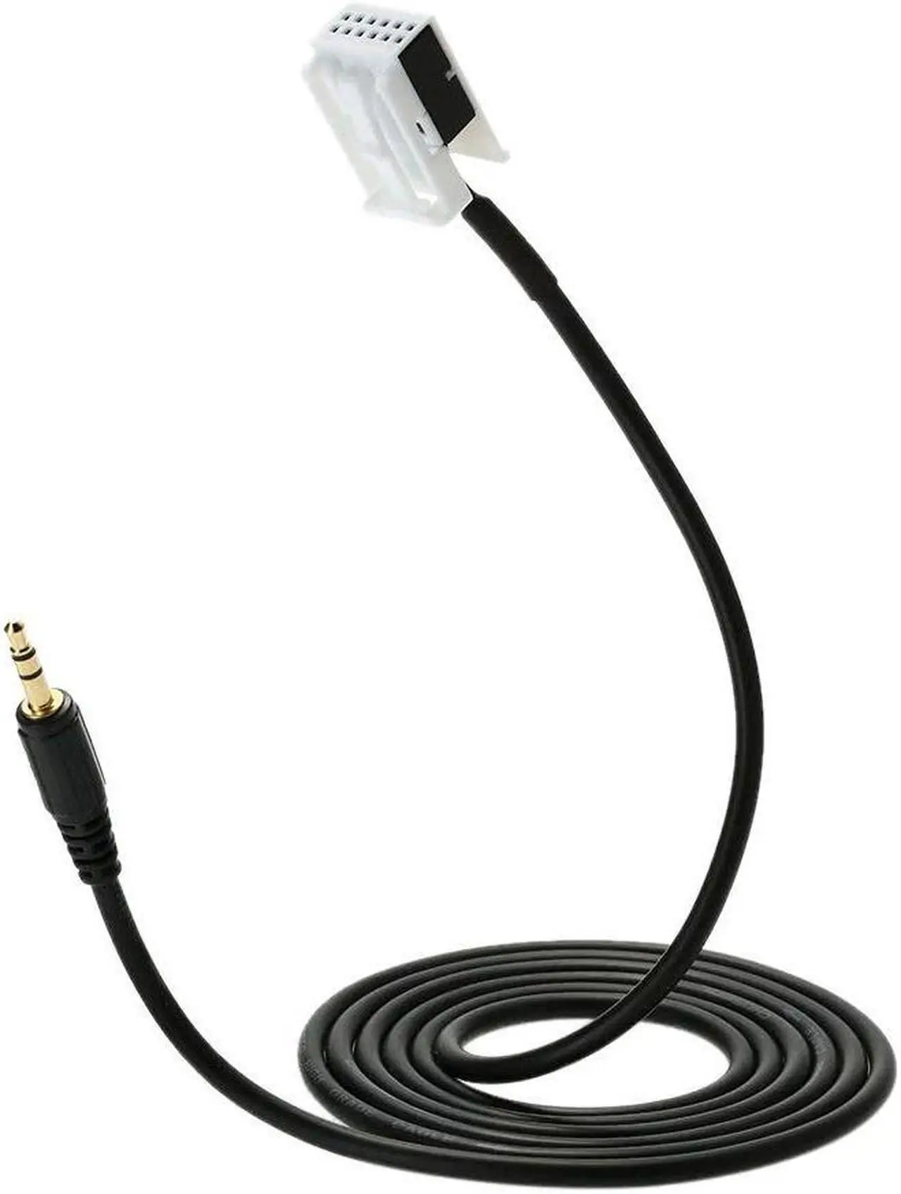 Alt view image 3 of 7 - Car AUX Input Mode Cable for iPod Phone MP3 3.5mm AUX-in Audio Music Adapter Cable