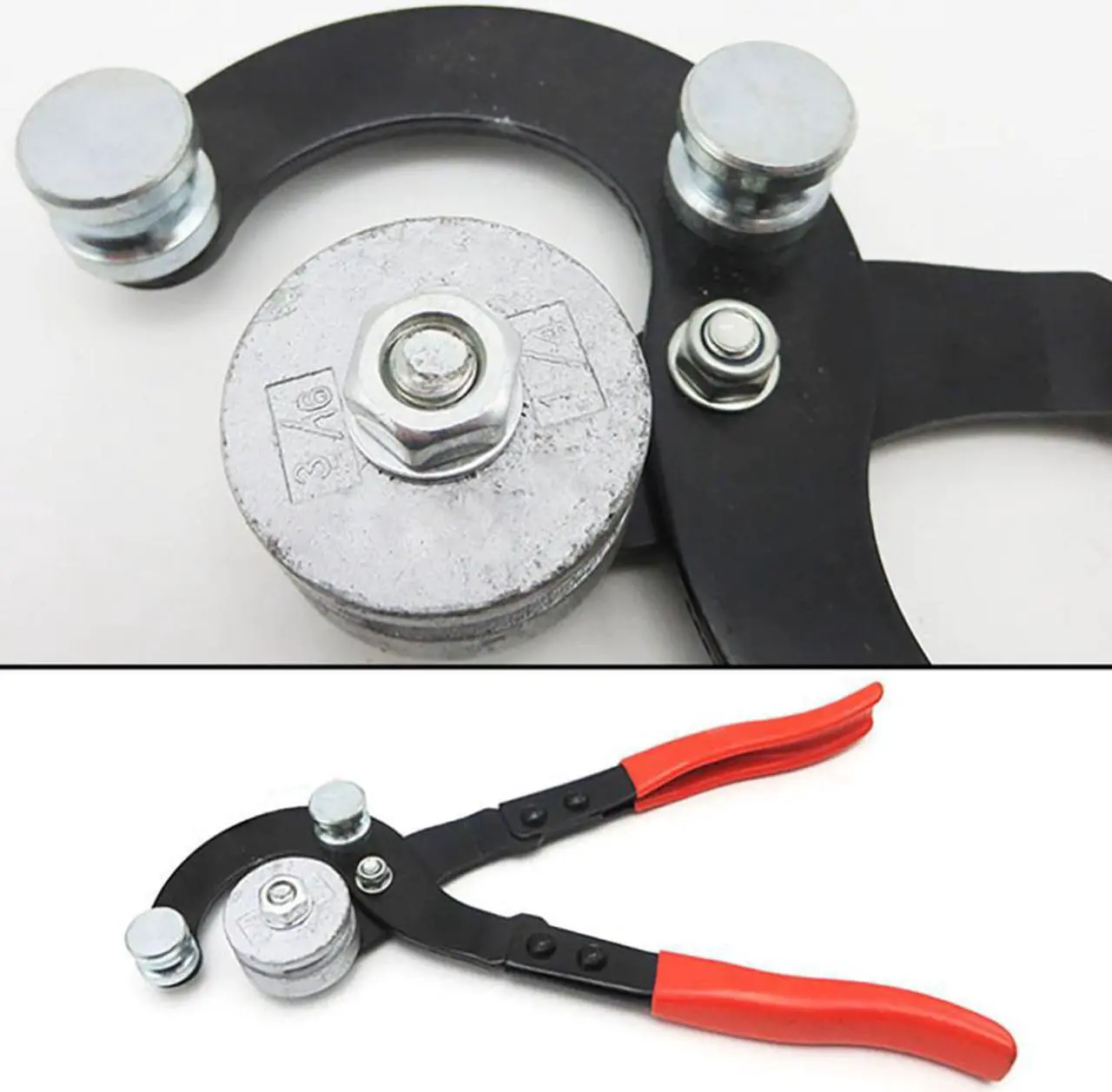 Alt view image 2 of 6 - Pliers Fuel Line Tubing Bending Brake Pipe Bender Tool 3/16" 1/4" 5/16" 3/8" Brake Pipe Bender Tool Hand Tools