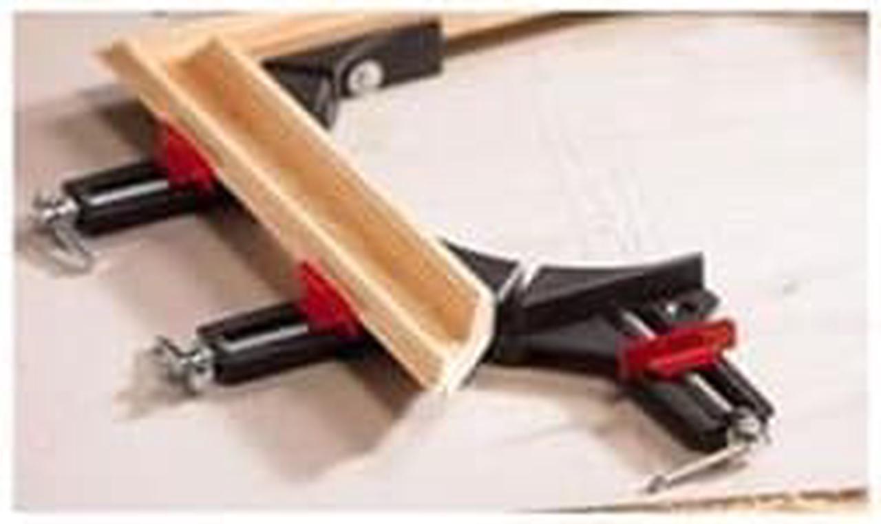 Alt view image 2 of 9 - Bessey Angle Clamp,90 Deg Corner,Zinc,3 In Cap  WS-1