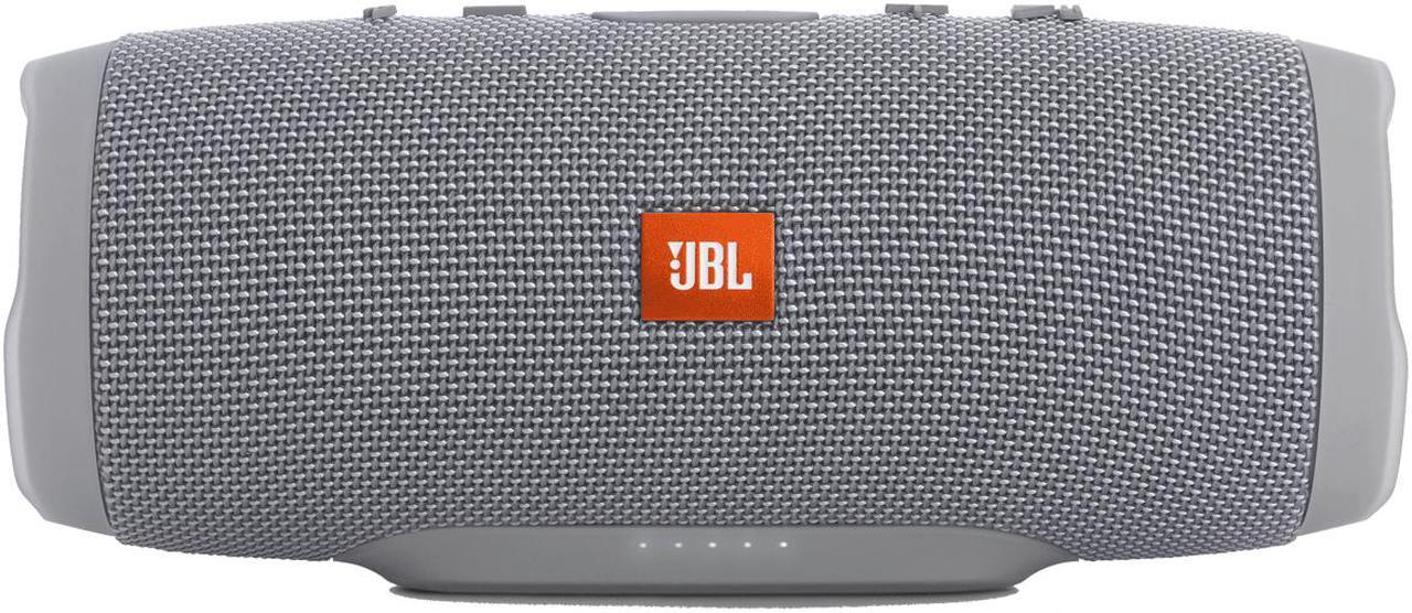 Alt view image 4 of 6 - JBL Charge 3 Waterproof Portable Bluetooth Speaker (Grey)