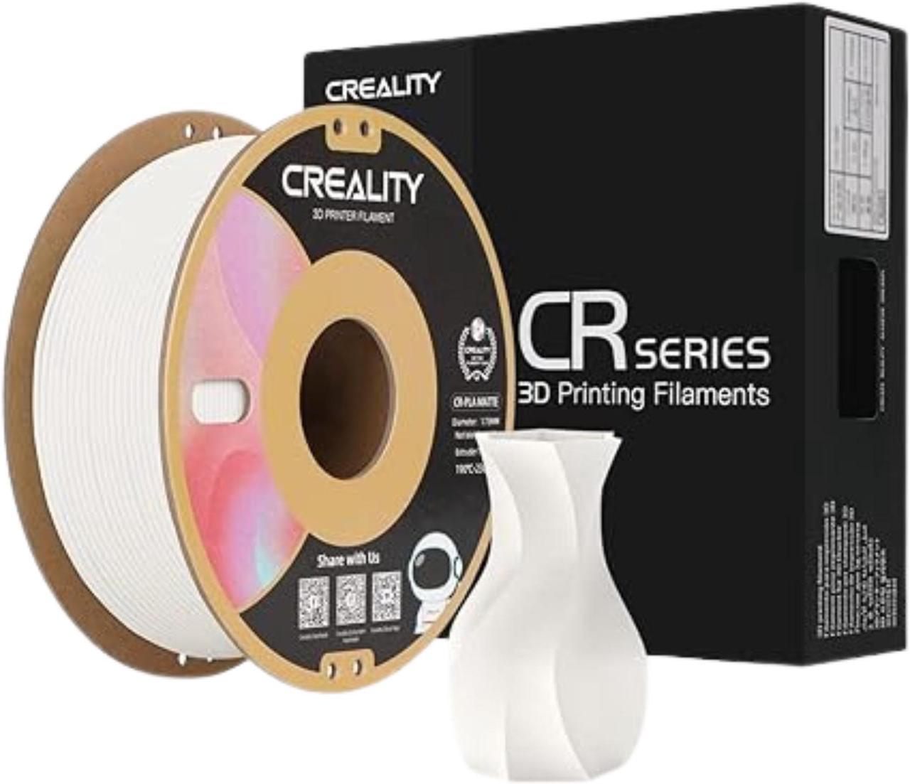 Creality Matte CR-MATTE 3D Printer Filament 1.75 mm, 1 KG Spool (GYPSUM WHITE)