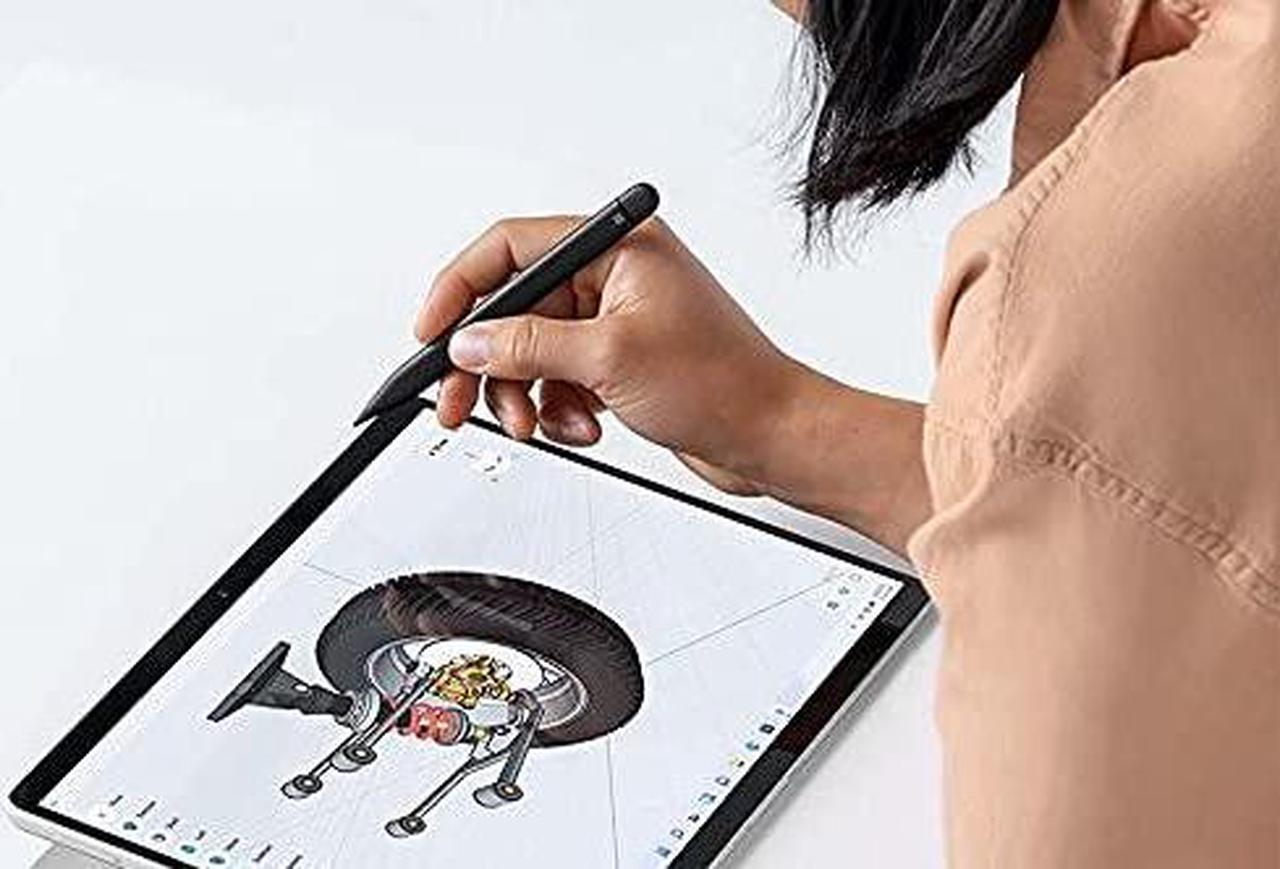 Alt view image 12 of 20 - Microsoft 8WV-00001 Surface Slim Pen 2 Matte Black