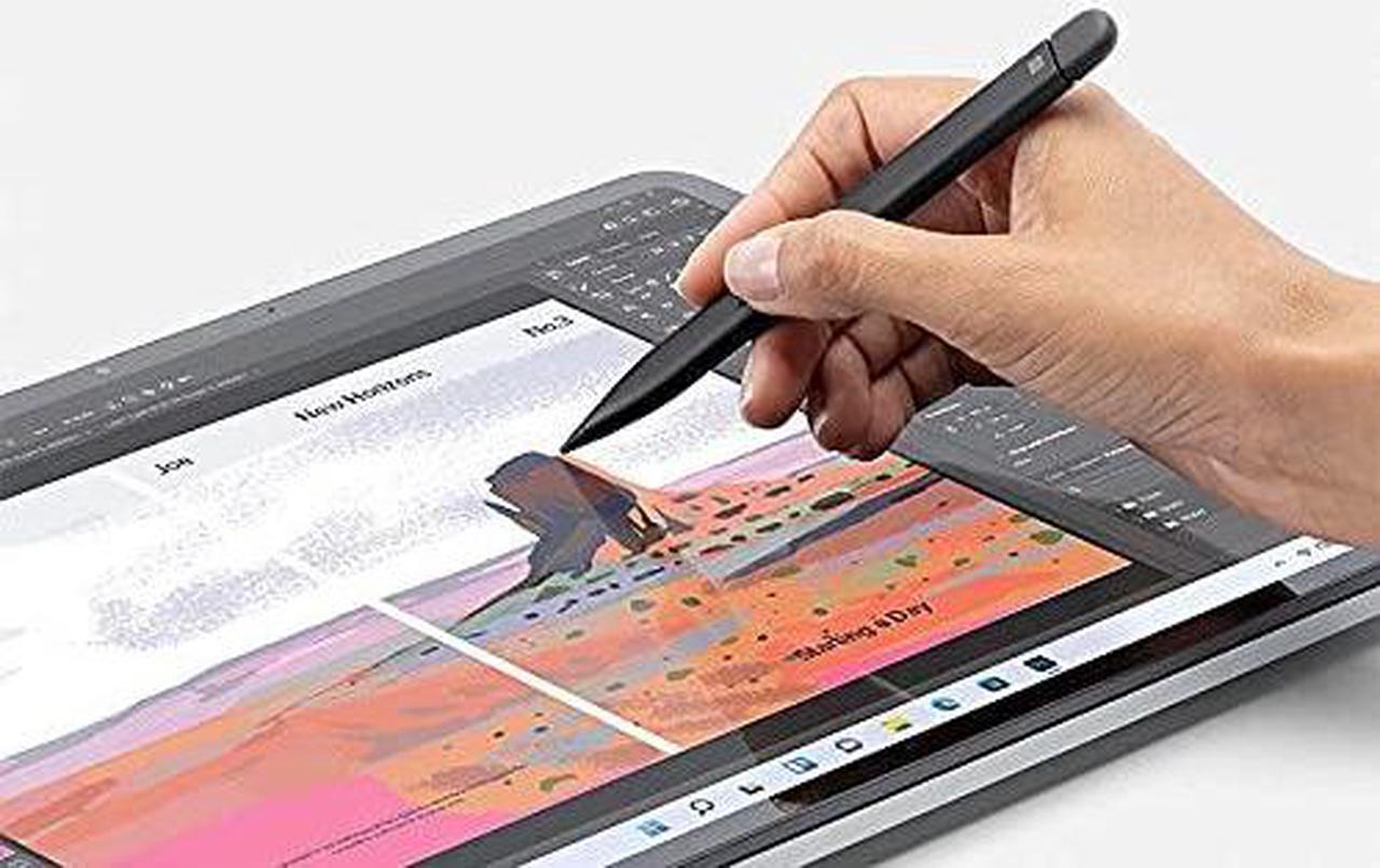 Alt view image 11 of 20 - Microsoft 8WV-00001 Surface Slim Pen 2 Matte Black