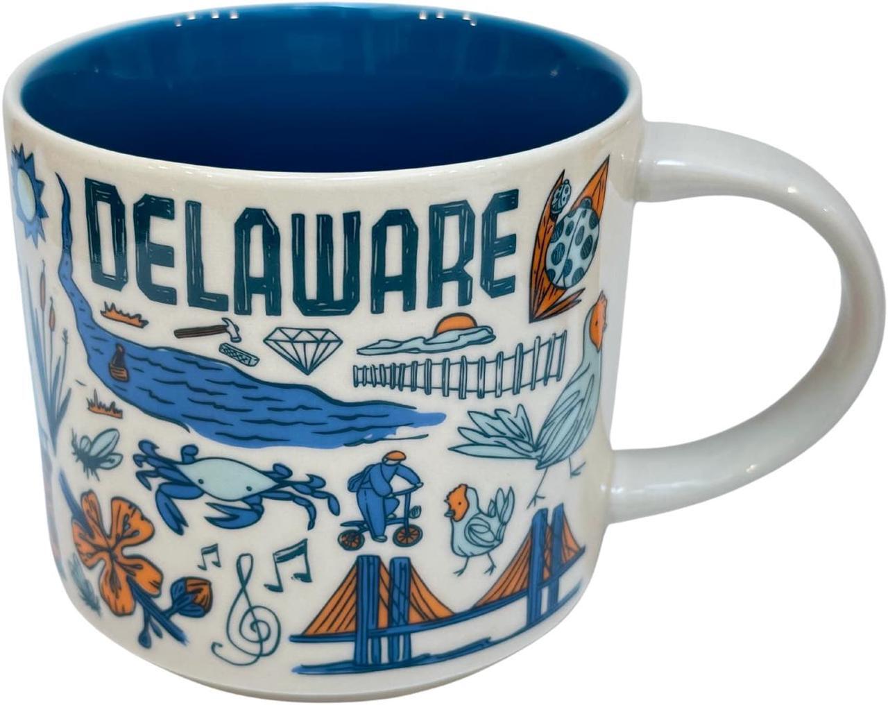 Main image of Starbucks Been There Series Delaware Ceramic Coffee Mug, 14 Oz