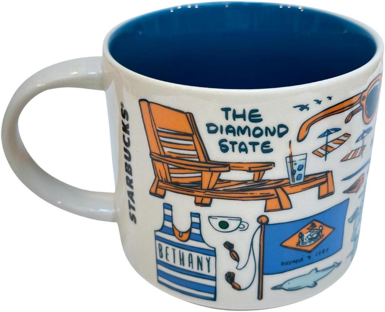 Alt view image 2 of 4 - Starbucks Been There Series Delaware Ceramic Coffee Mug, 14 Oz